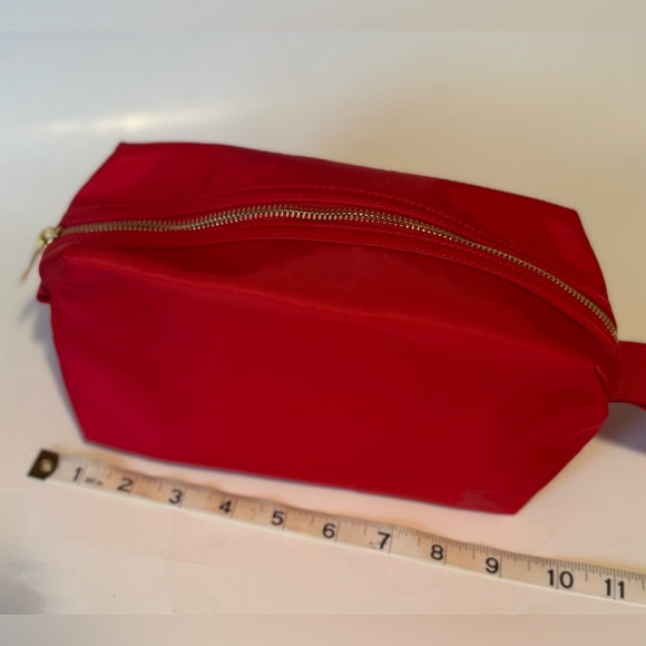 Burberry Red Travel Cosmetic Bag - Picture 8 of 8